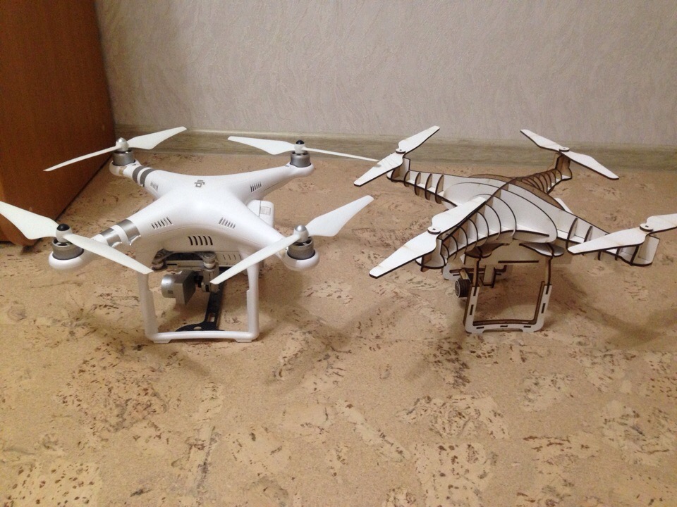 QUAD COPTER CNC LASER CUTTING CDR DXF FILE FREE - Dezin