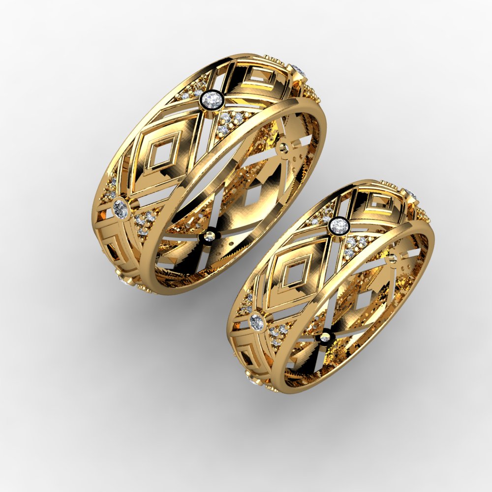 Ring Jewelry 3D CAD STL Files Free - Download Free Vector For Laser Cutting