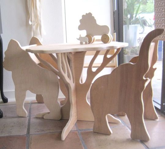 SAFARI FURNITURE CNC LASER CUTTING CDR DXF FILE FREE - Dezin