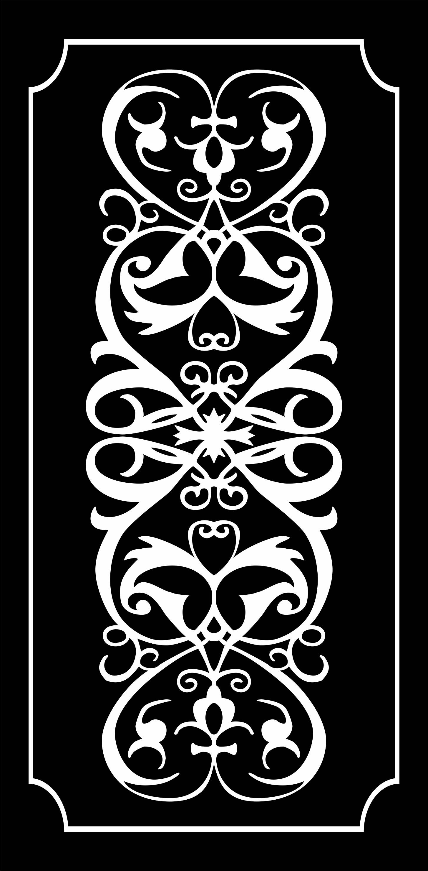WOODEN PANEL CNC CUTTING FREE FILE -10 - Dezin