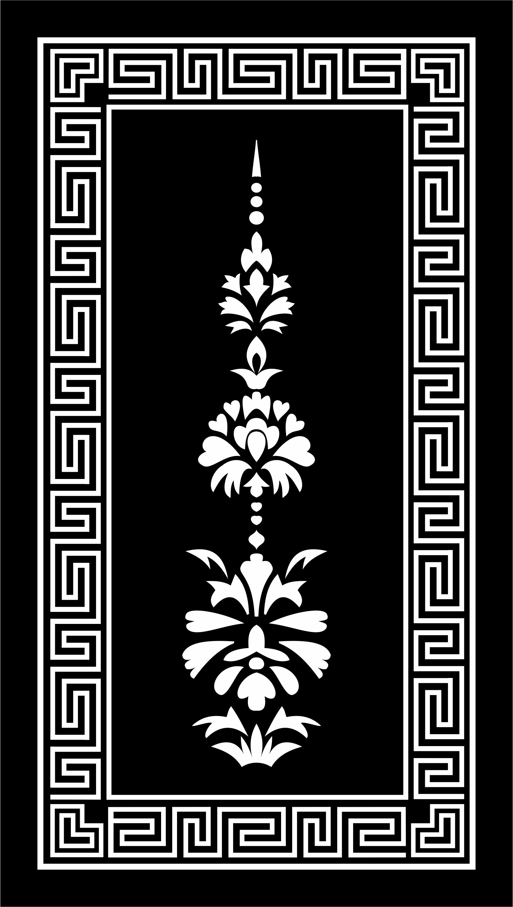 WOODEN PANEL CNC CUTTING FREE FILE -12 - Dezin