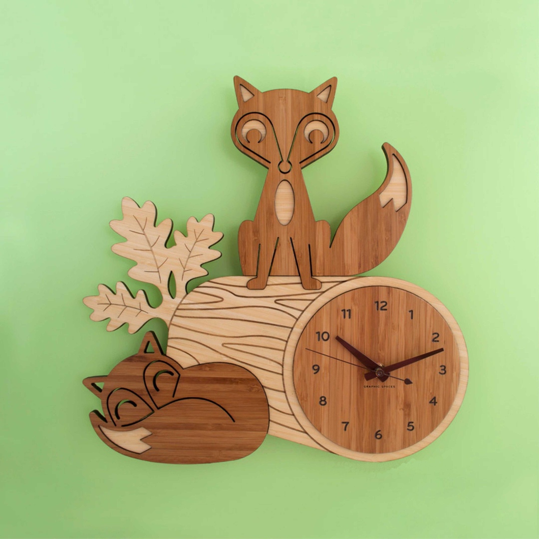 Wooden Hanging Clock Cnc File Free - Dezin