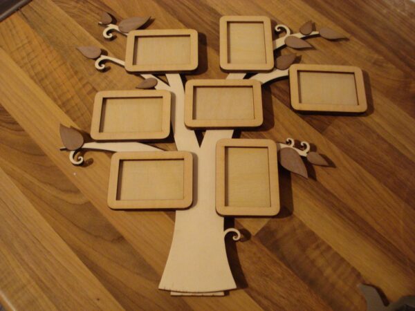 Photo Frame Tree Free Vector - Dezin