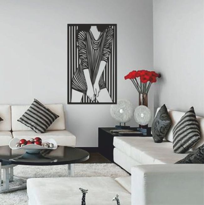 laser cut Wall hanging art vector free