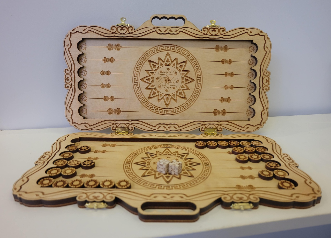 Backgammon dxf file free - Dezin