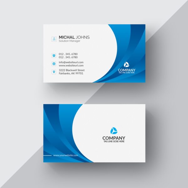 Business card templates in EPS and PSD formats 60 - Dezin.info