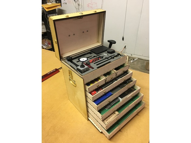 Laser Cut Machinist Toolbox
