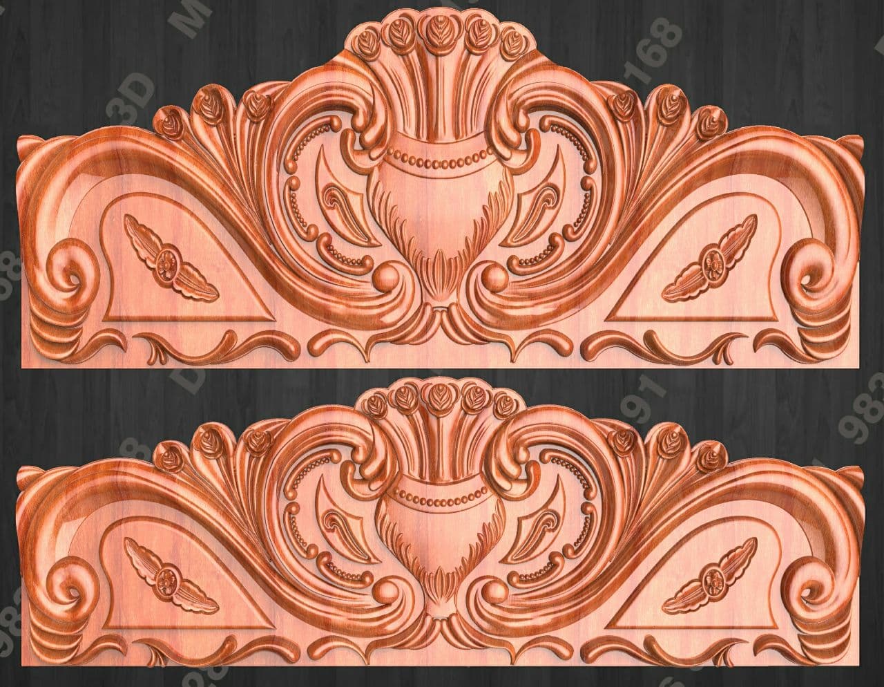 Classic Bed 3D relief models | 3D Print Model