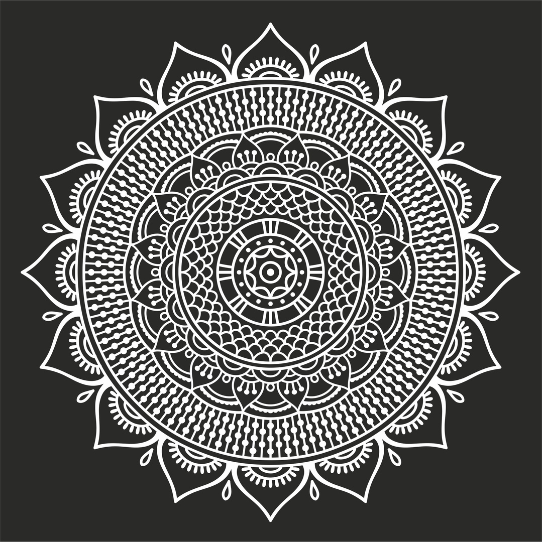 Download Mandala vector file free 03 - Download Free Vector For ...