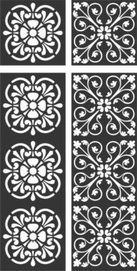 Laser Cut Screen Partitions Pattern CNC Vector File Free - Dezin.info