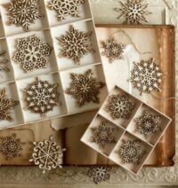 Laser Cut Christmas Ornaments Snowflakes Free Vector Dezin Info