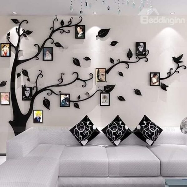 Photo Frame Tree Free Vector - Dezin.info