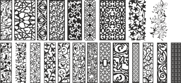 Vectors for decorative panels Free Vector - Dezin.info