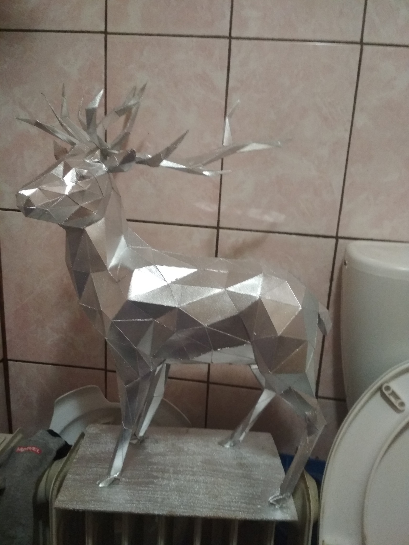 Deer 3d Papercraft Template - Dezin