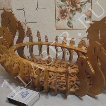 Fruit plate with horses - Dezin