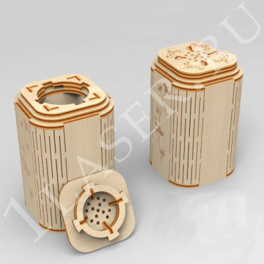Jars for salt and pepper - Dezin