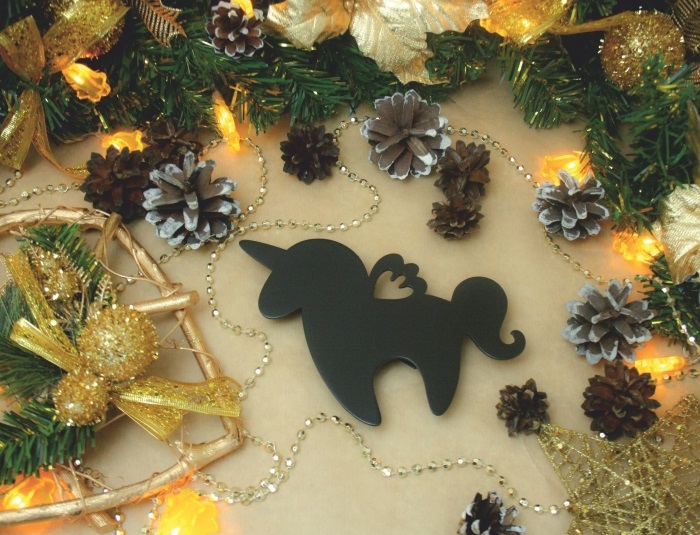 Laser Cut Wooden Unicorn Decorations Adorable Unicorn Decor CDR File - Dezin