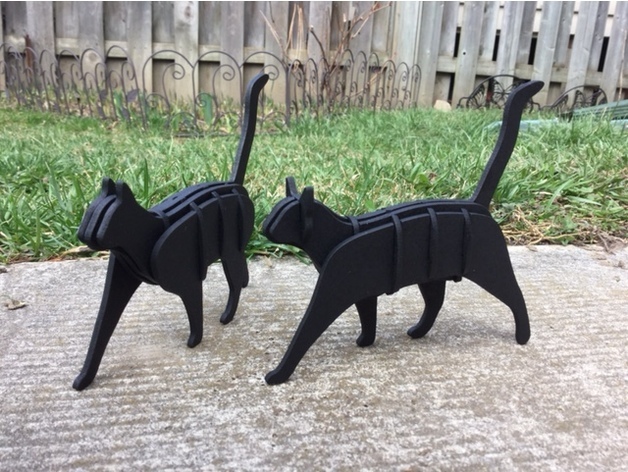 Layout of Cats DXF - Dezin