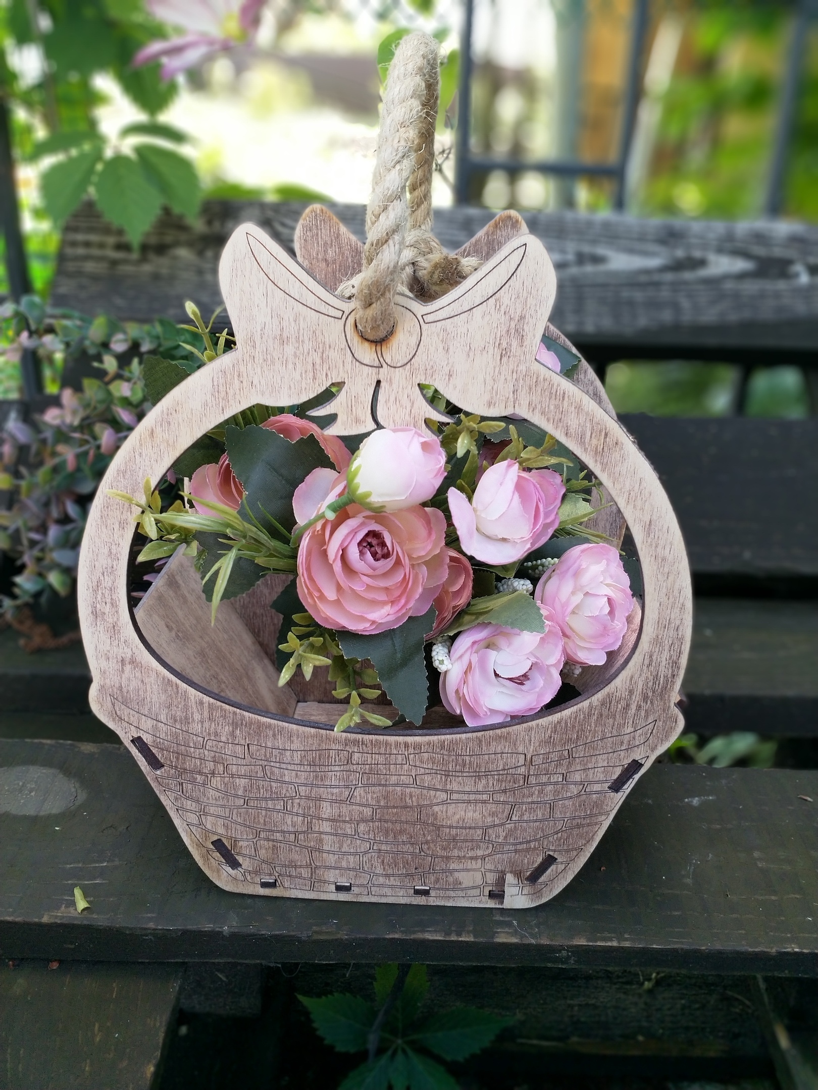 Layout of Flower Basket - Dezin