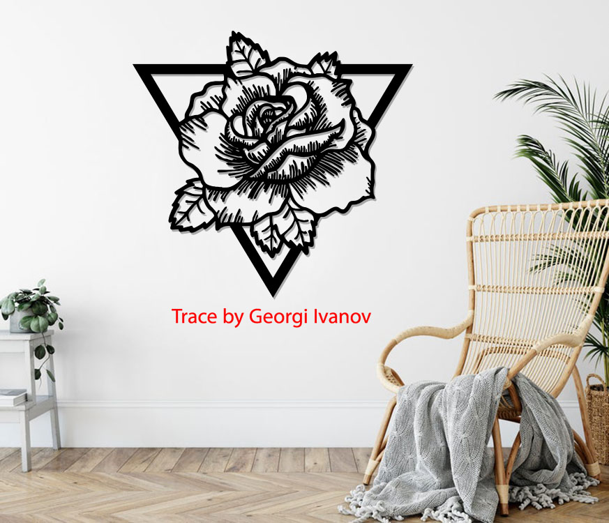 Layout of Flower Wall Decor Wall Art - Dezin