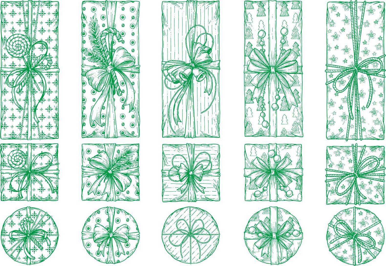 Layout of Gift Boxes - Dezin