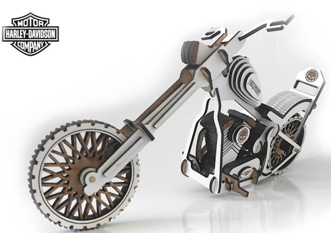 Layout of Harley davidson CDR - Dezin