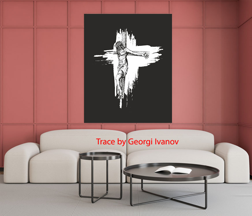 Layout of Jesus Wall Decor Wall Art - Dezin