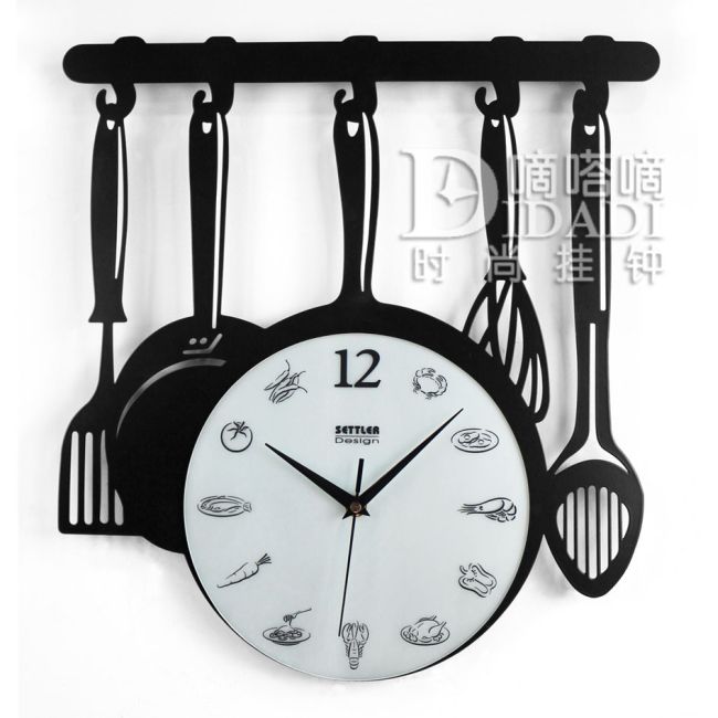 Layout of Kitchen clock - Dezin