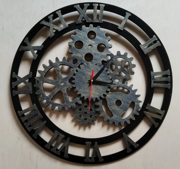 Layout of Mechanical Clock - Dezin