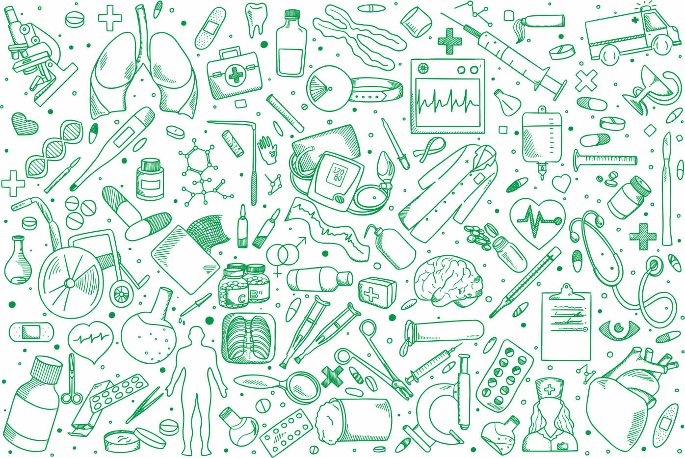 Layout of Medical Set - Dezin