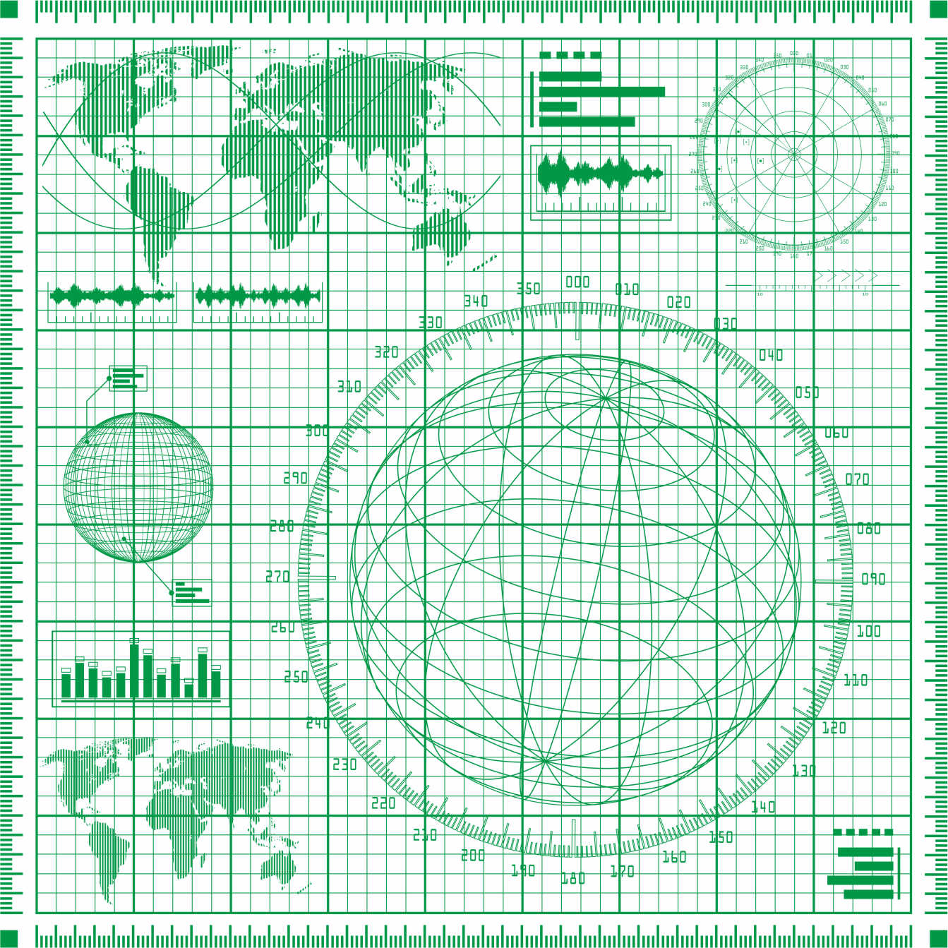 Layout of Radar Map - Dezin