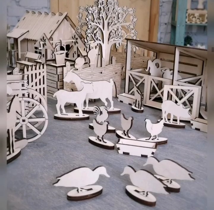 Layout of Village Farm - Dezin