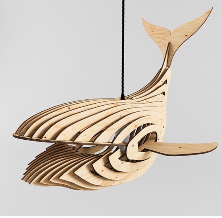 Layout of Whale Dxf - Dezin