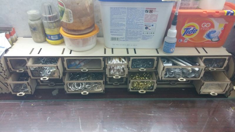 Layout of Wooden Cabinet with drawers Layout of Wooden Cabinet with drawers