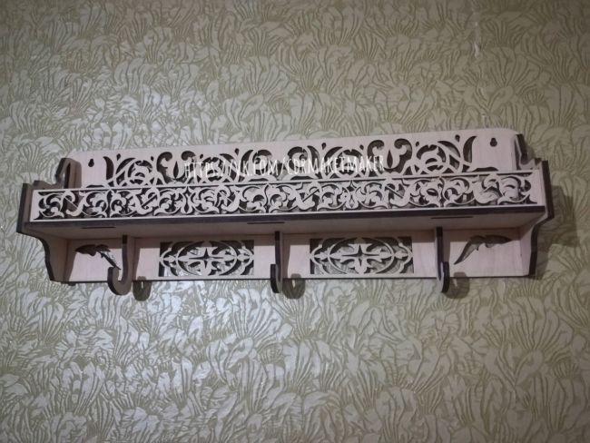 Layout of Wooden Hanger - Dezin