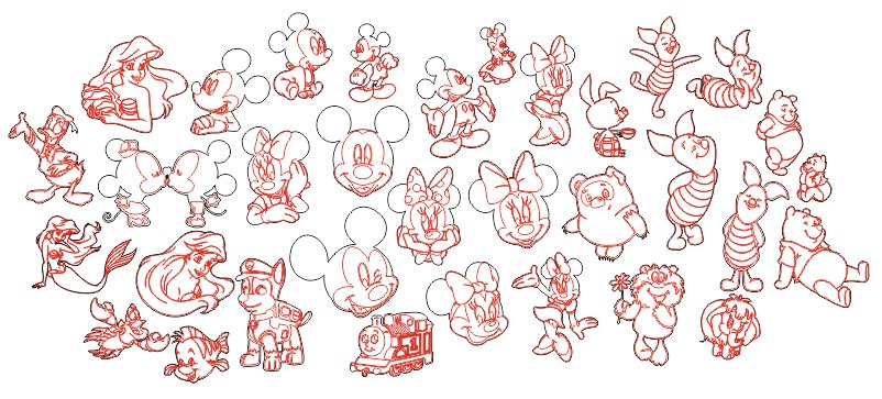 Mickey mouse icons - Dezin