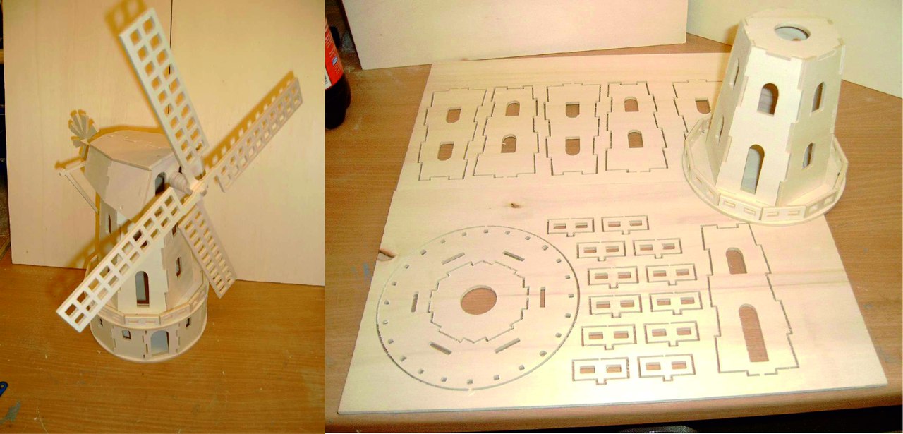 Mill drawing, cdr format - Dezin