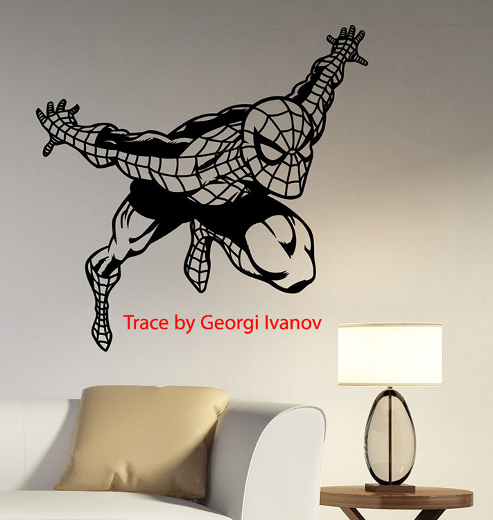 Spiderman Metal Wall Decor Wall Art 2 - Dezin