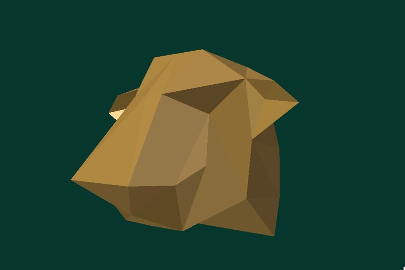 Tiger 3d Polygonal Papercraft Template - Dezin