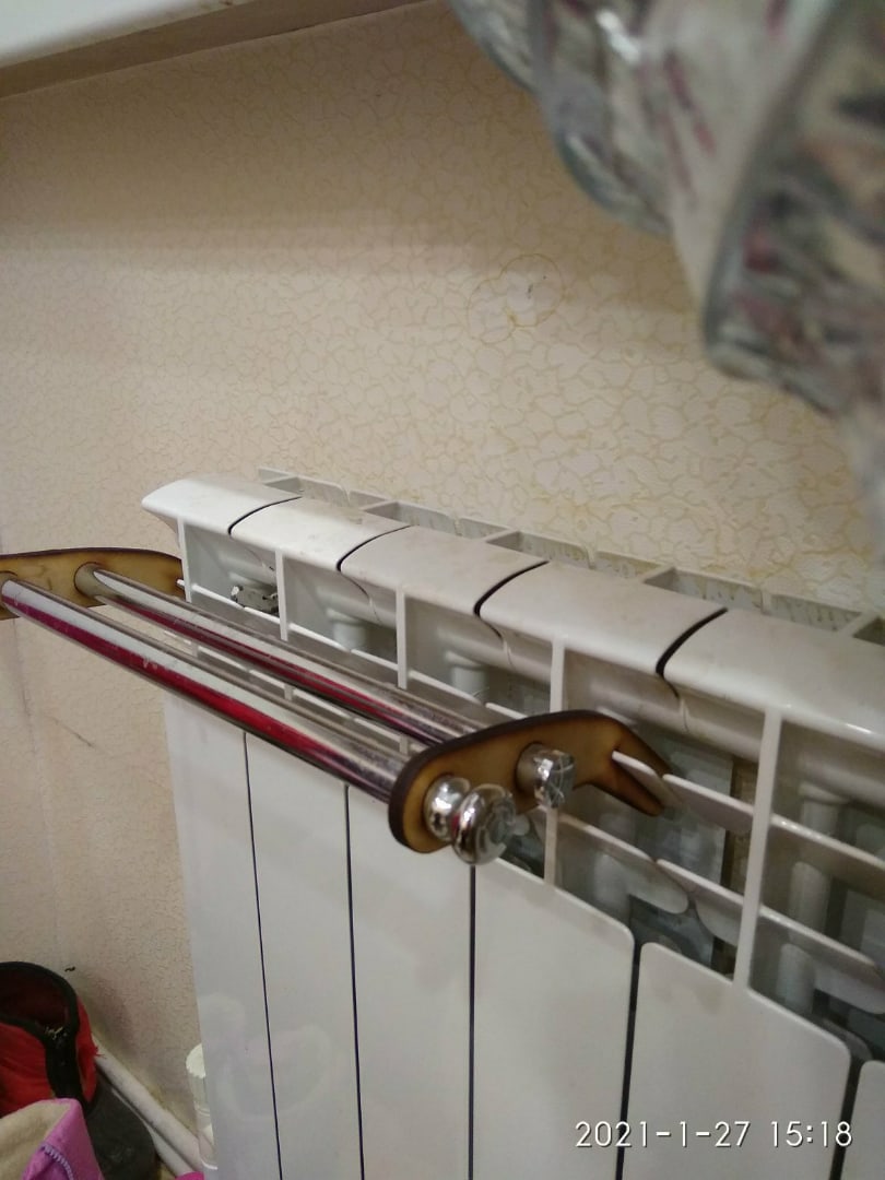 Towel dryer holder - Dezin