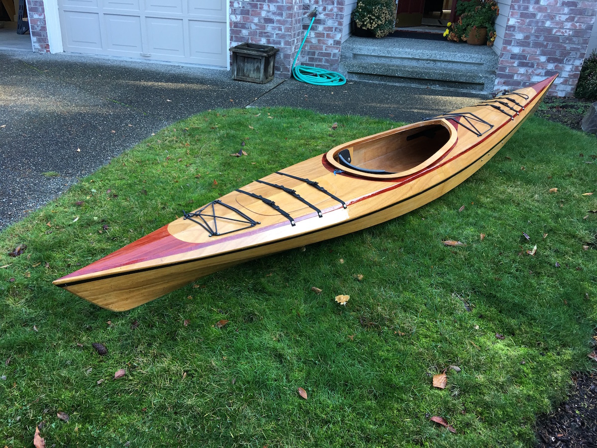 Wooden kayak Dxf Drawing Dezin