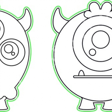 Alien Badges Layout - Dezin