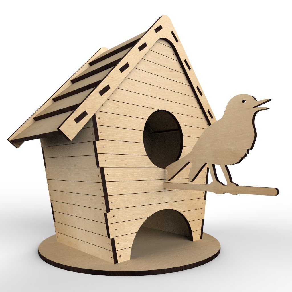 Birdhouse Birdfeeder Layout - Dezin