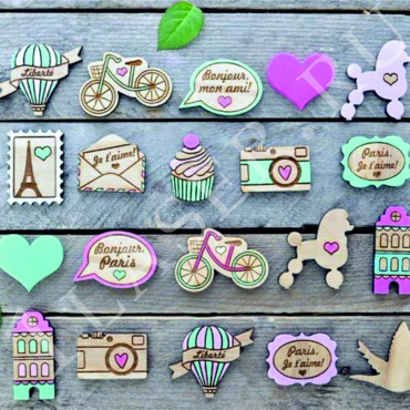 Brooches and badges Layout - Dezin