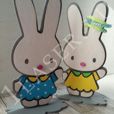 Bunny for rubber bands - Dezin