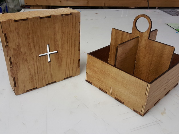 Carrying Case for Laser Cut Mason Jar SVG - Dezin