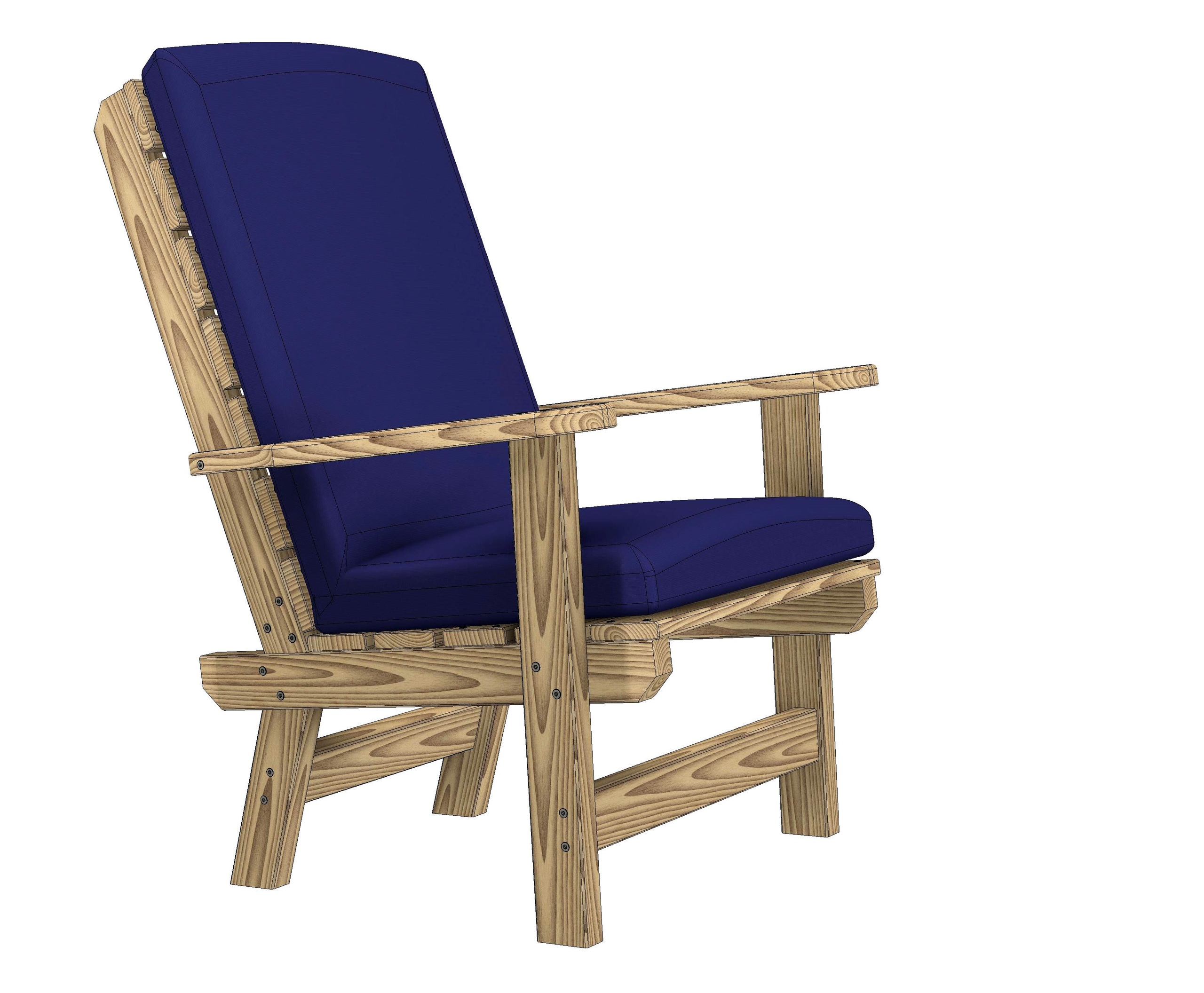 Chair for outdoor use step Format - Dezin