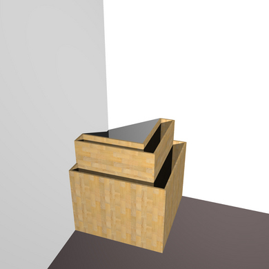 Corner Magazine Rack Layout - Dezin