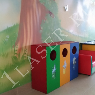 Didactic game Sorting waste - protecting nature - Dezin