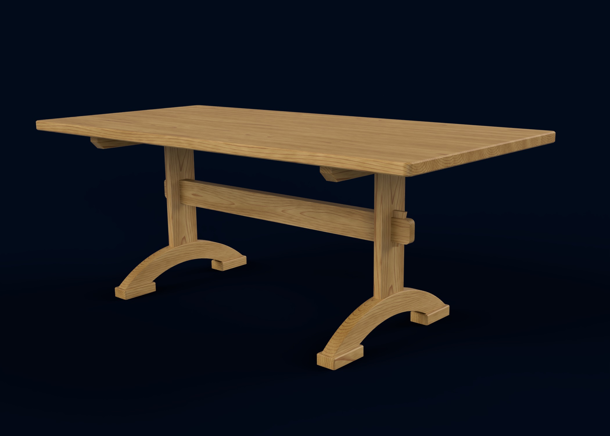 Dining Table Step Drawings - Dezin